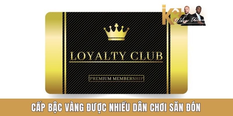 Cấp bậc vàng được nhiều dân chơi săn đón Cấp bậc vàng được nhiều dân chơi săn đón