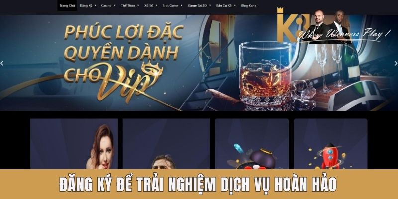Đăng ký để trải nghiệm dịch vụ hoàn hảo Đăng ký để trải nghiệm dịch vụ hoàn hảo