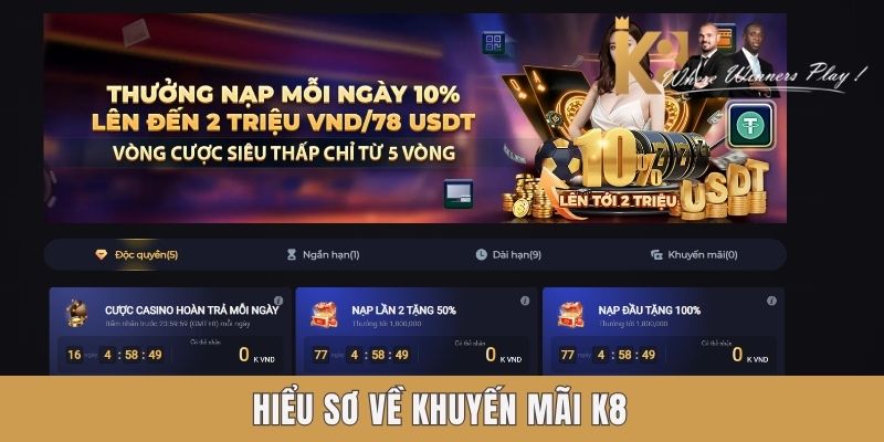 Hiểu sơ về khuyến mãi K8 Hiểu sơ về khuyến mãi K8