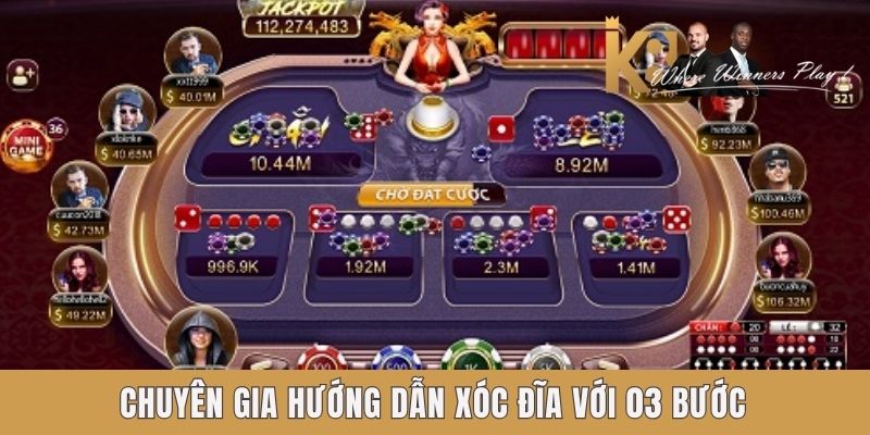 Chuyên gia hướng dẫn xóc đĩa với 03 bước Chuyên gia hướng dẫn xóc đĩa với 03 bước