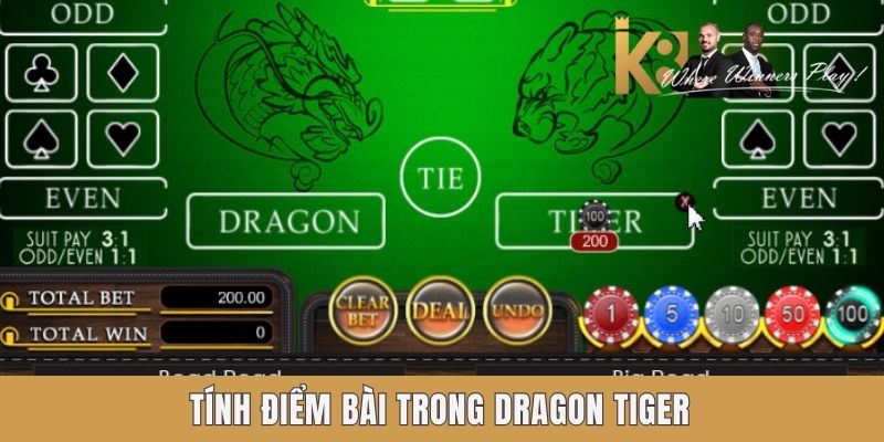 Tính điểm bài trong Dragon Tiger Tính điểm bài trong Dragon Tiger